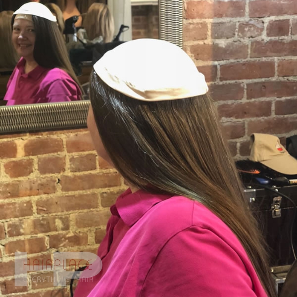 Halo Wig Step 3 - Attach Hair Halo Wig Step 3 - Attach Hair
