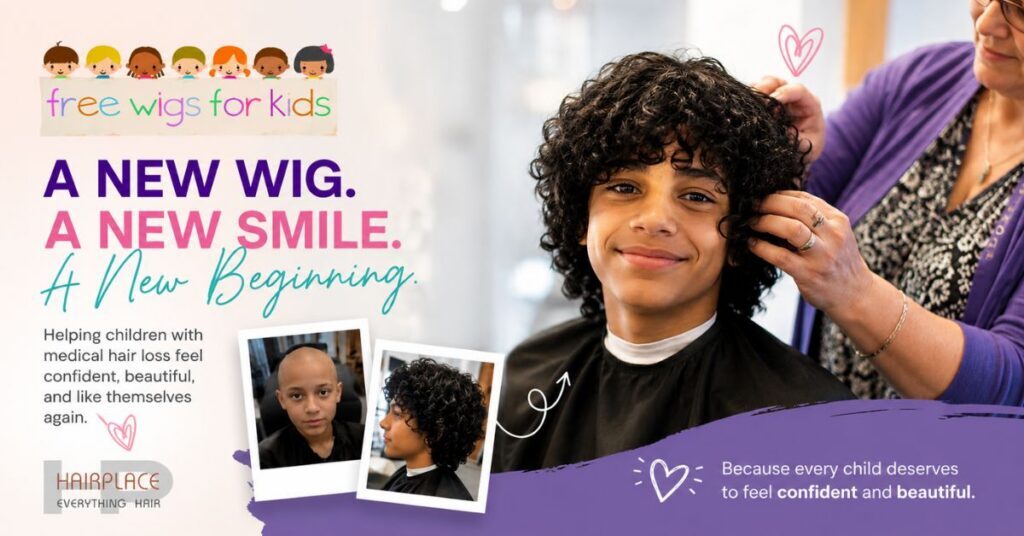 Boy with alopecia gets custom wig