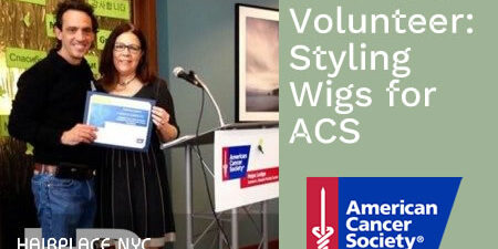 Andrew DiSimone Awarded for Volunteering Wig Styling for 5 Years