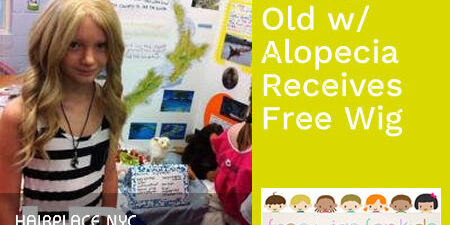 Free Wigs for Kids - 10 Year Old with Alopecia Receives Free Wig (Blog)