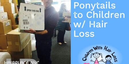Donated Ponytails & Money To Children With Hair Loss (Blog)