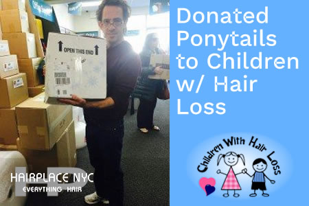 Donated Ponytails & Money To Children With Hair Loss (Blog)
