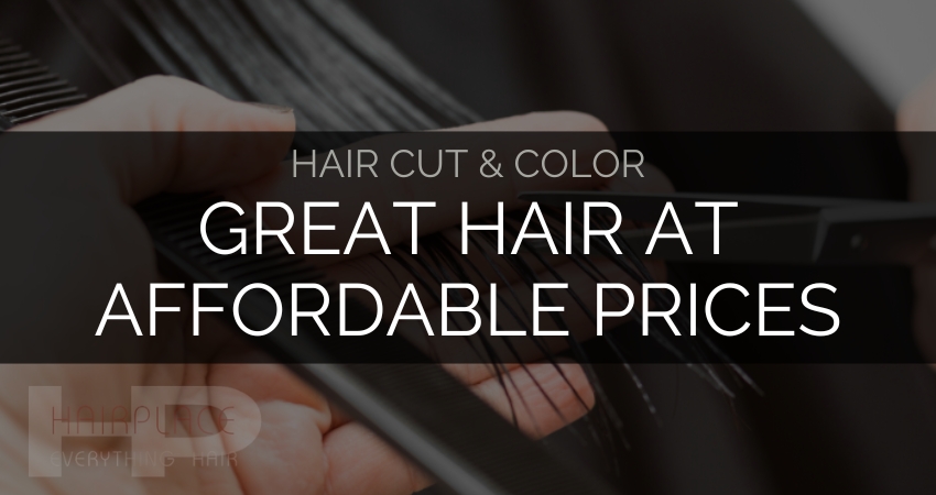 Hair Salon Service - Hair Cut & Color
