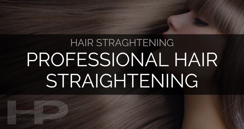 Hair Salon Service - Hair Straightening