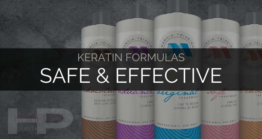 Hair Straightening - Keratin Formulas