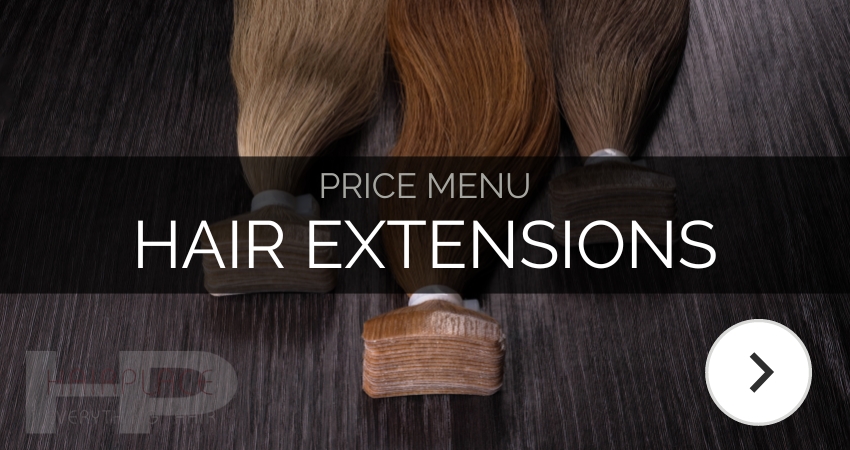 Price Menu - Hair Extensions